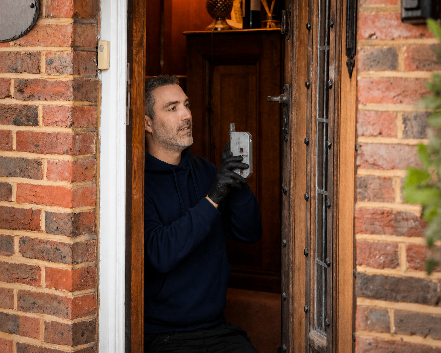 technicien serrurier serrurerie_expert changeant une serrure